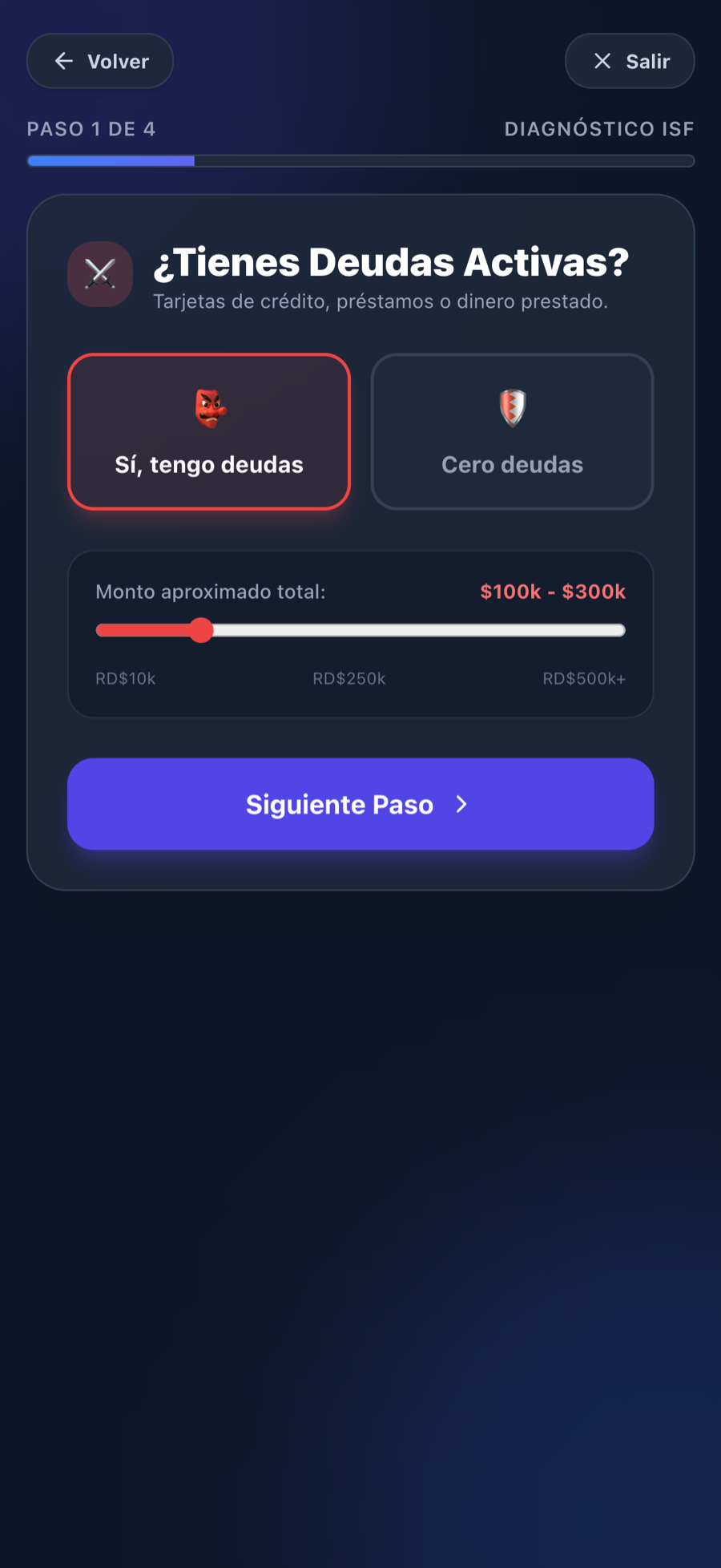 Sabes tu punto de partida en menos de 2 minutos