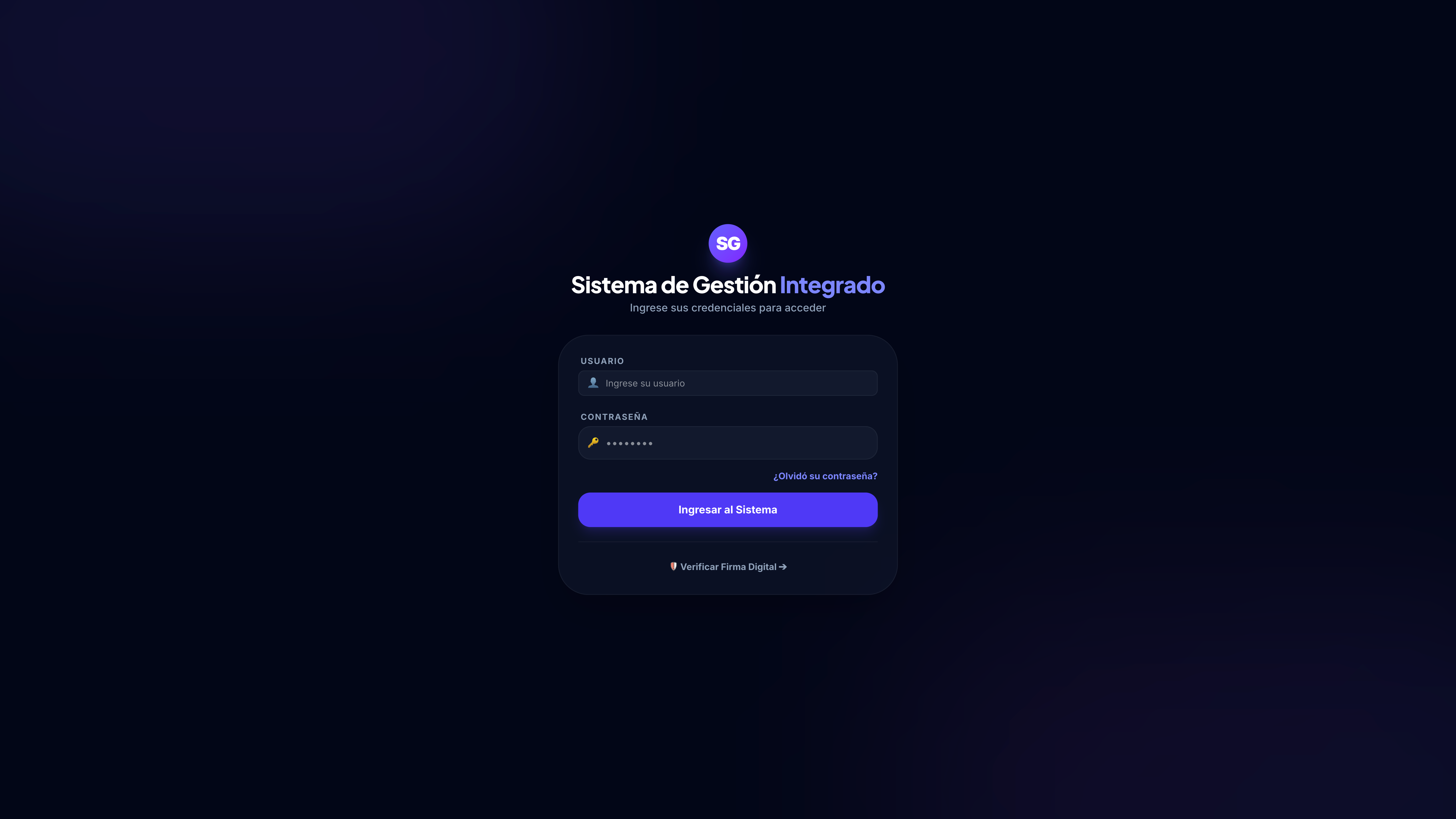 Login SGI